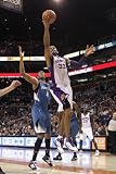 Minnesota Timberwolves v Phoenix Suns: Grant Hill and Wesley Johnson Photographic Poster Print by Christian Petersen, 12x18