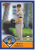 2003 Topps Traded T101 Matt Herges San Francisco Giants (Baseball Cards)