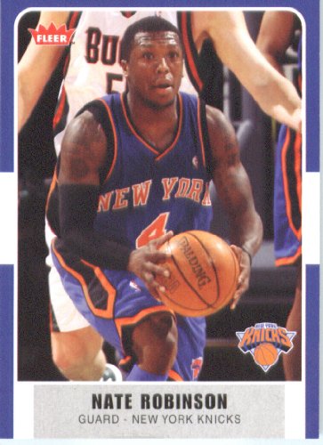 2007 /08 Fleer NBA Basketball Card # 79 Nate Robinson Knicks Mint Condition- Shipped In Protective ScrewDown Display Case!