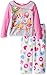 Shopkins Girls' Big Girls' 2-Piece Fleece Pajama Set, Pink, 8