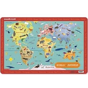 CROCODILE CREEK Placemat - World Of Animals