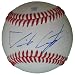 David Carpenter Autographed ROLB Baseball, Los Angeles Angels of Anaheim, Proof Photo