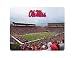NCAA Mississippi Rebels Vaught-Hemingway Stadium with Logo Full Color Print Deskpad