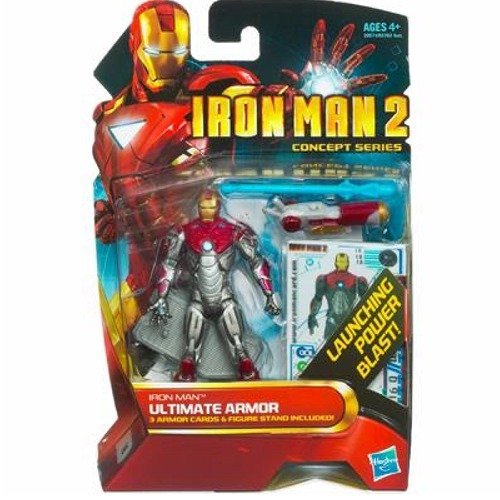 Iron Man 2 Concept Series 4 Inch Action Figure Iron Man Ultimate Armor #18