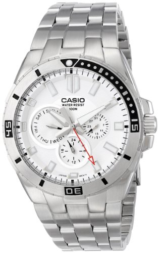 Casio Men's MTD-1060D-7AVDF Divers Stainless Steel Watch
