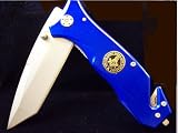 Thumbnail image for Blue Square & Compasses Freemason Masonic Pocket Knife