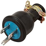 接地防水プラグ 15A 125V 3芯アース接続 HP-4/コンセント/電源プラグ【SK11】