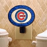 MLB Chicago Cubs Art-Glass Nightlight