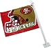 San Francisco 49ers Auto Flag