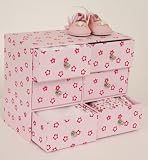 Pink Chest of Drawers for Dolls and Bears Clothes.
