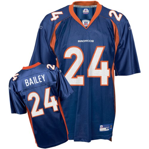 Denver Broncos Champ Bailey Reebok Replica Jersey - X-Large