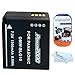 Battery Kit For Panasonic LUMIX DMC-GX7, DMC-GX7KS, DMC-GX7S, DMC-GX7SBODY DSLM, DMC-GF6, DMC-GF6KK Digital Camera Includes Extended Replacement (1200Mah) DMW-BLG10 Battery + LCD Screen Protectors + MicroFiber Cleaning Cloth