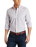 Nautica Men's Long Sleeve Saturated Oxford Shirt, Golf Pink, Large