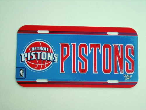 DETROIT PISTONS LICENSE PLATE