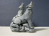 Wolf Sculpture made with volcanic ash