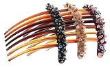 L. Erickson Beaded French Twist Comb