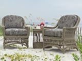IMAGE OF WhiteCraft Nantucket Wicker Occasional Chair Set