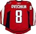 Washington Capitals Alexander Ovechkin Reebok Edge Red Authentic Jersey Image