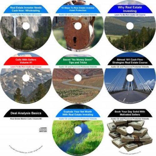 The Incomparable 9 Audio CD Zero Down, Wealth Generating, Real Estate Mentoring System