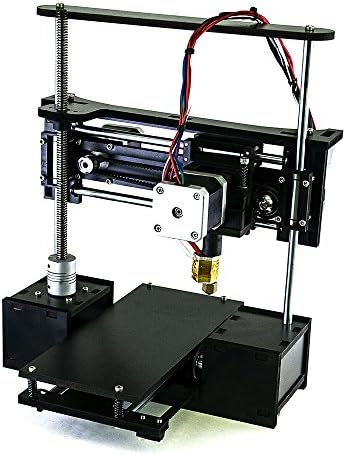 OneUp v2 3D Printer Kit 4" x 4" x 5" i3 Build Dimensions 50 Micron 1.75mm PLA ABS Nylon