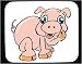 Mouse Pad with animals, pig