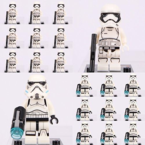 18ps Mini Figure Storm Trooper &amp; First Order Storm Trooper Custom Lego