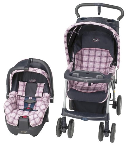 Evenflo Journey Elite Travel System Pink Lemonade