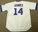 ERNIE BANKS Chicago Cubs Majestic Cooperstown THROWBACK Home Baseball Jersey