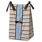 My Baby Sam Barefoot Dreamin Diaper Stacker, Blue... by My Baby Sam