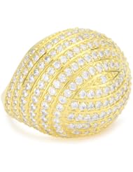 Joanna Laura Constantine Channel Set Micro Pave Gold Ring