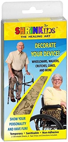 SHRINKins SHR100WILD The Healing Art Adult Medical Device Wilderness Design Decorating & Personalization Kits