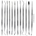 SE Pick Set, 12Pc Stainless Steel Wax Carvers