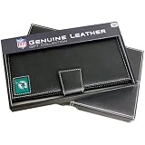 Miami Dolphins Leather Checkbook Holder