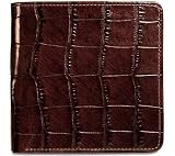 Jack Georges Croco Collection Hipster Mens Wallet