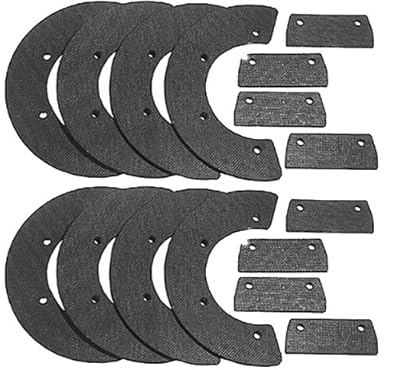 Oregon (2 Pack) 73-006 Snow Thrower 8-Piece Paddle Set Replaces Honda 72521-730-003