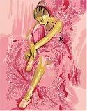 Eigenschaften Ravensburger 28610 / Träumende Ballerina Malen nach Zahlen - Jeder kann malen, romantic