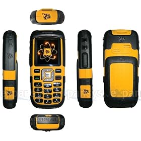 JCB Toughphone by Sonim. Splash, Shock & Dust Resistant (Yellow/Black) UK SIM FREE MODEL