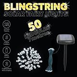 Garden & Outdoors Online Shop Ranking 8. Blingstring Outdoor Solar Fairy Lights with 50 LED Bulbs Garden & Outdoors Online Shop Ranking 8. Blingstring Outdoor Solar Fairy Lights with 50 LED Bulbs