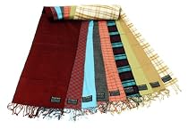 SilkRain Pure Silk Scarf - Many Colors & Patterns