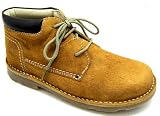 Hush Puppies Boys Sammy Camel Colour Suede Lace Up Desert Boots