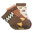 Robeez Cement Truck And Digger Organic Socks 3/pk , 0-6 months