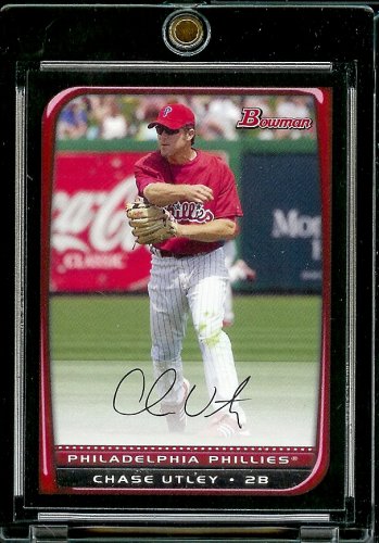 Buy 2008 Bowman # 125 Chase Utley - Philadelphia Philles - MLB Baseball Card in Protective Screw Down... by Topps