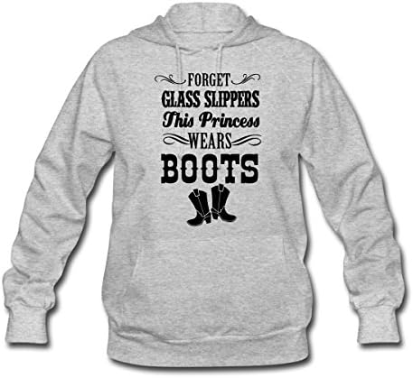 Spreadshirt Women's Country Thang - Forget Glass... Hoodie, heather gray, M