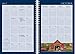 Lang 2017 Lang Folk Art Spiral Engagement Planner, 6 x 9 inches (17991011086)