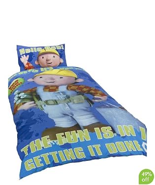 Bob the Builder Single Bed Duvet Set