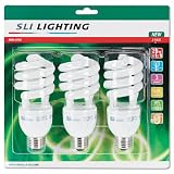 Spiral, Cool White Energy Saver Fluorescent Bulb, 15 Watts Category: Light Bulbs 51s2YLG393L. SL160 Spiral, Cool White Energy Saver Fluorescent Bulb, 15 Watts Category: Light Bulbs