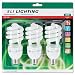 51s2YLG393L. SL75  SLI LIGHTING , INC. Mini Lynx Spiral, Cool White Energy Saver Fluorescent Bulb, 15 Watts SLT26154