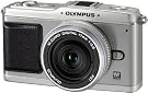 OLYMPUS PEN マイクロ一眼 E-P1 パンケーキキット シルバー E-P1 PKIT-SLV