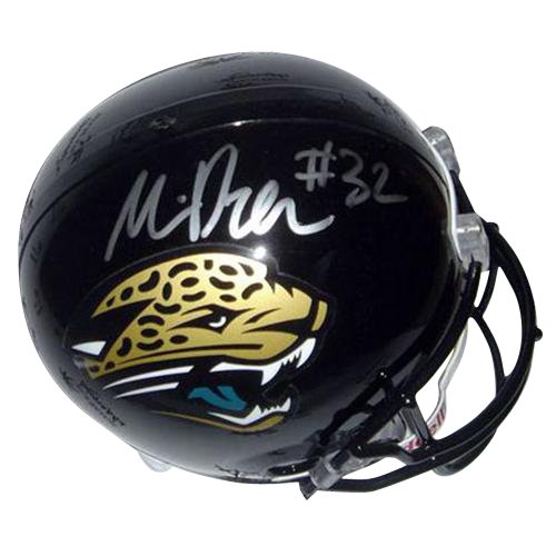 Maurice Jones-Drew Autographed Jacksonville Jaguars Deluxe Replica Helmet
