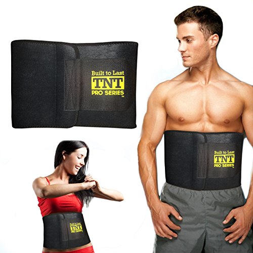 TNT Waist Trimmer Weight Loss Ab Belt Stomach Wrap and Waist Trainer Strength Training